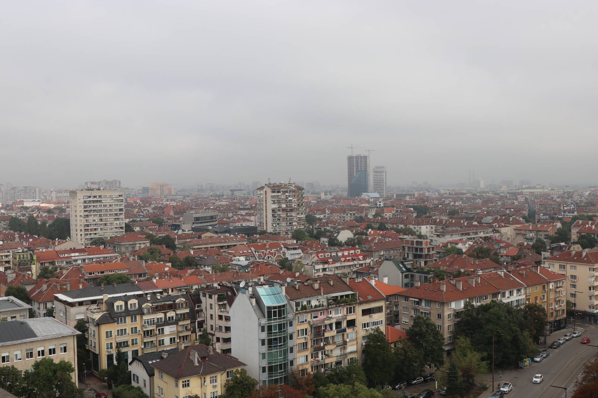  Есенна София, облачно време в София 